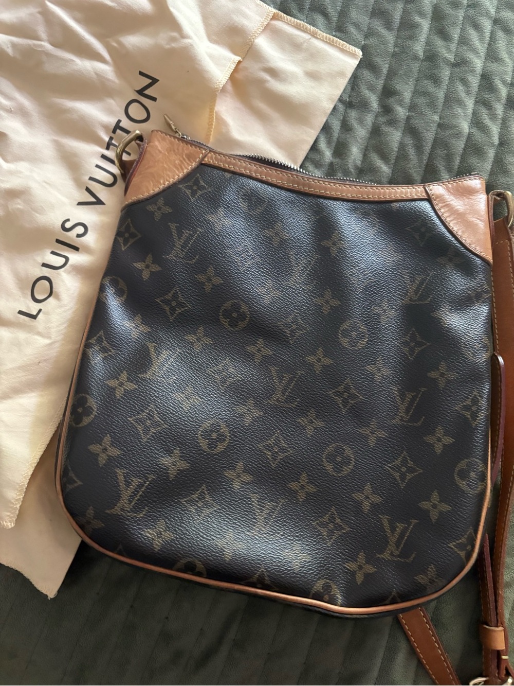 Louis Vuitton Brown Monogram Canvas Interior Tote